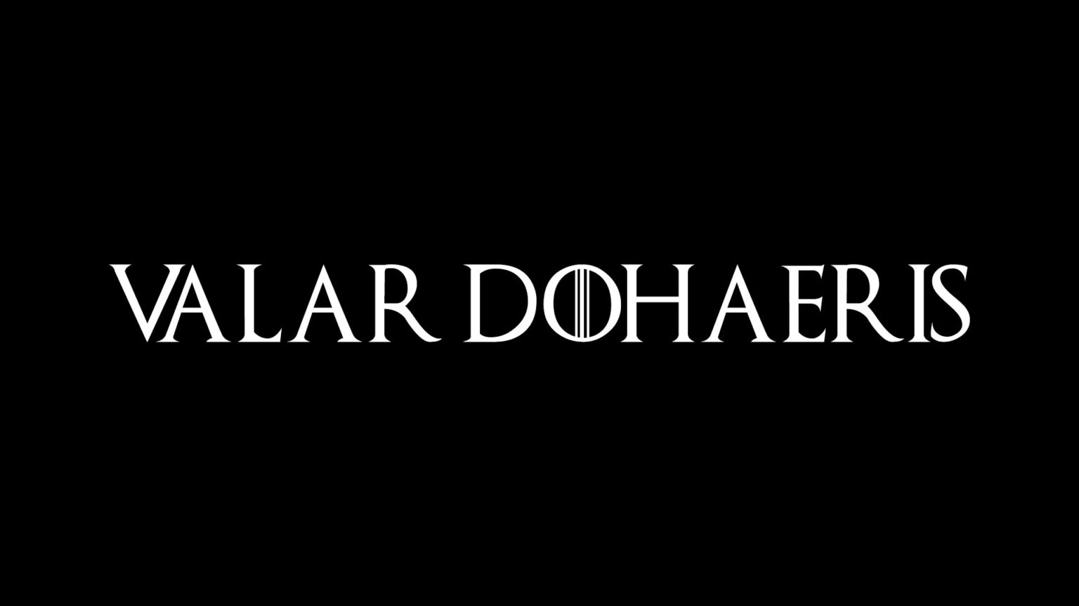 valar dohaeris t shirt